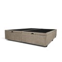 Ver imagem 4 de Base Box Baú Queen Bipartida Suede 1,58x1,98