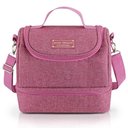 Ver imagem 2 de Conjunto Bolsa Térmica Pote Marmita Porta Escova e Porta Talheres Concept-analise Rosa