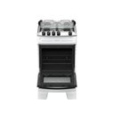 Ver imagem 3 de Fogão 4 Bocas Atlas Mônaco Top Automático Mesa Inox Branco Bivolt