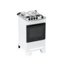 Ver imagem 2 de Fogão 4 Bocas Atlas Mônaco Top Automático Mesa Inox Branco Bivolt
