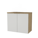 Ver imagem 2 de Gabinete Nature 75cm Estilare Gab4011 Carvalho/branco