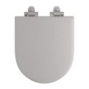 Ver imagem 1 de Assento de Poliéster Deca Slow Close Monocromático Soft Antracite Ap.237.cz.85 Deca