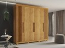 Ver imagem 6 de Guarda-roupa Casal Granada 6 Portas 6 Gavetas Salleto Cinamomo