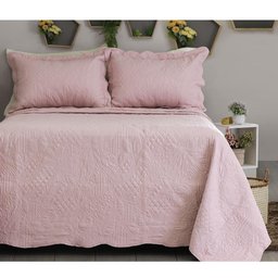 Kit Colcha Cobre Leito New Every Day King Amsterda Rose Cristal Sonhare Sultan - 2