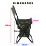 Cadeira Bolsa 2 Em 1 Camuflada Banquinho Pesca Dobravel Camping Pescaria Fila Piquenique Praia Banqu - 2