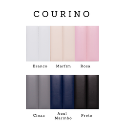 Cabeceira Queen Modulada Reta Cama Box Corino Branco - 5