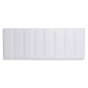 Ver imagem 3 de Cabeceira Queen Modulada Reta Cama Box Corino Branco