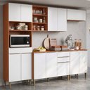 Ver imagem 2 de Armário de Cozinha Completa 12 Portas 3 Gavetas 100% MDF Clara