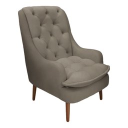 Kit Amamentação Poltrona + Puff + Almofada Suede Cappuccino - Majú Decor - 4