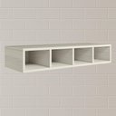 Ver imagem 2 de Aereo Nicho Garrafeiro Mdf 80 Cm Kali 16683 Bianco Toq Nicioli