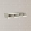 Ver imagem 5 de Aereo Nicho Garrafeiro Mdf 80 Cm Kali 16683 Bianco Toq Nicioli