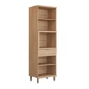 Ver imagem 2 de Torre Quente Bless 4 Portas 1 Gaveta 100% Mdf Jequitiba/off White Fosco - Linea Brasil