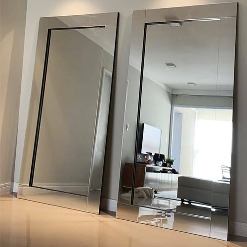 Espelho de Chão Grande Clean Demoglass a 180 X C 80 X L 3 - 4