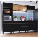 Ver imagem 1 de Cozinha Completa 5 Peças 9 Portas 1 Gaveta 2 Nichos para Forno sem Tampo Requinte Yescasa