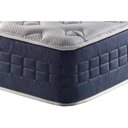 Ver imagem 3 de Cama Box Baú King: Colchão Molas Anjos MasterPocket Ensacadas Blue Sea + Base CRC Courano Branco(
