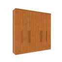 Ver imagem 2 de Guarda Roupa Casal 6 Portas 4 Gavetas 239cm Veneza