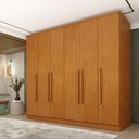 Ver imagem 1 de Guarda Roupa Casal 6 Portas 4 Gavetas 239cm Veneza