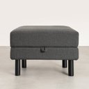 Ver imagem 7 de Conjunto Puff Baú 60cm e Bandeja Antúrio CabeCasa MadeiraOriginals