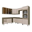 Ver imagem 1 de Cozinha Modulada Completa Connect 15 Peças (5aéreos+5balcões+1paneleiro+4complementos) C6p14 Duna
