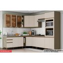 Ver imagem 4 de Cozinha Modulada Completa Connect 15 Peças (5aéreos+5balcões+1paneleiro+4complementos) C6p14 Duna