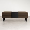 Ver imagem 3 de Conjunto Puff Baú 120cm e Bandeja Antúrio CabeCasa MadeiraOriginals