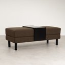 Ver imagem 1 de Conjunto Puff Baú 120cm e Bandeja Antúrio CabeCasa MadeiraOriginals