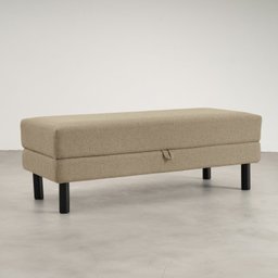 Conjunto Puff Baú 120cm e Bandeja Antúrio CabeCasa MadeiraMadeira - 9