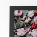 Ver imagem 2 de Quadro Rosas e Flores Coloridas Moldura Preta 60x40cm