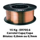 Ver imagem 2 de Arame Solda Mig 0,8 ou 0,9mm 15kg Er70s-6 Capa/capa - 0,8mm