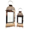 Kit 2 Lanterna Marroquina Decorativa Cobre Inox - 1
