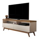 Ver imagem 2 de Rack para TV até 72 Polegadas Retrô 2 Portas 2 Nichos Munique Yescasa