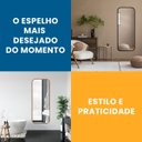Ver imagem 6 de Espelho Decorativo Retangular Arredondado 70x160 Grande de Parede