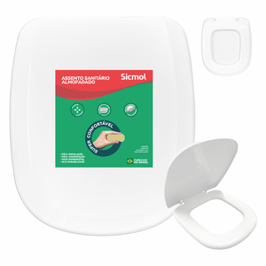 Assento Vaso Sanitário Almofadado Ibiza Incepa, Sabatini Icasa, Riviera Celite, Paris Ideal Standard