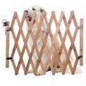 Portao Retratil de Bambu Pet Cachorro Cao Bebe Criança Treliça Grade Sanfonada Cercado Resistente Pr - 1
