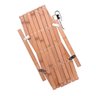 Portao Retratil de Bambu Pet Cachorro Cao Bebe Criança Treliça Grade Sanfonada Cercado Resistente Pr - 8
