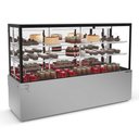 Ver imagem 2 de Vitrine Refrigerada 1,90 Metros 2 Prateleiras Titanium Premium Inox Vtprr1900 2p 220v - Refrimate
