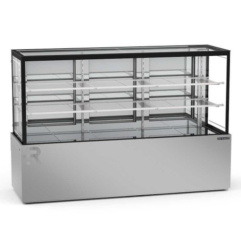 Vitrine Refrigerada 1,90 Metros 2 Prateleiras Titanium Premium Inox Vtprr1900 2p 220v - Refrimate