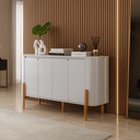 Ver imagem 1 de Aparador Buffet Olívia Pés Madeira Maciça Design Orgânico P/ Hall de Entrada Cantinho do Café:off