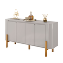 Ver imagem 2 de Aparador Buffet Olívia Pés Madeira Maciça Design Orgânico P/ Hall de Entrada Cantinho do Café:off