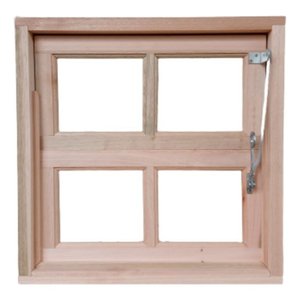 Basculante Madeira Eucalipto 0,60x0,60 Cx10cm Frainer Vitro Basculante