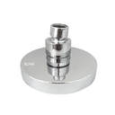 Ver imagem 5 de Ducha Chuveiro Aquecedor Solar Gás Slim Flex Redondo Inox:Cromado