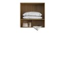 Ver imagem 3 de Módulo Aéreo para Cama de Solteiro Mdf Altezza Clean Belmax:freijó/titânio