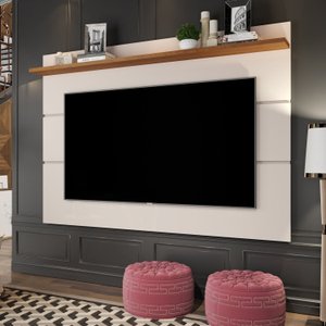 Painel para Tv 72 Polegadas 180cm 1 Prateleira Vivare New