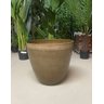 Vaso para Plantas Grande Decorativo Sala Jardim Alto Brilho (liso/marrom-claro) - 6
