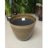 Vaso para Plantas Grande Decorativo Sala Jardim Alto Brilho (liso/marrom-claro) - 8