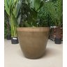 Vaso para Plantas Grande Decorativo Sala Jardim Alto Brilho (liso/marrom-claro) - 5