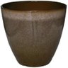 Vaso para Plantas Grande Decorativo Sala Jardim Alto Brilho (liso/marrom-claro) - 2