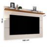 Painel para Tv 60 Polegadas 160cm 1 Prateleira Vivare New - 2