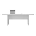 Ver imagem 5 de Mesa de Escritório 200cm para Reunião com Tampo 30mm Multimóveis Cr25281