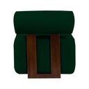 Ver imagem 5 de Poltrona Livi Tecido Bouclê Verde - Vallisa Decor